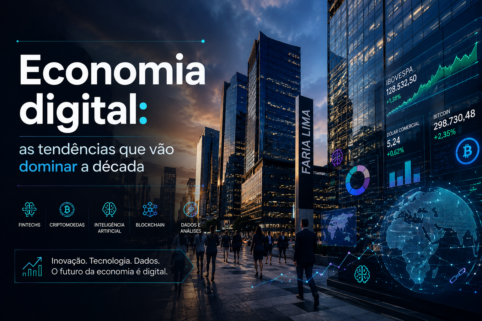 Economia digital: as tendências que vão dominar a década
